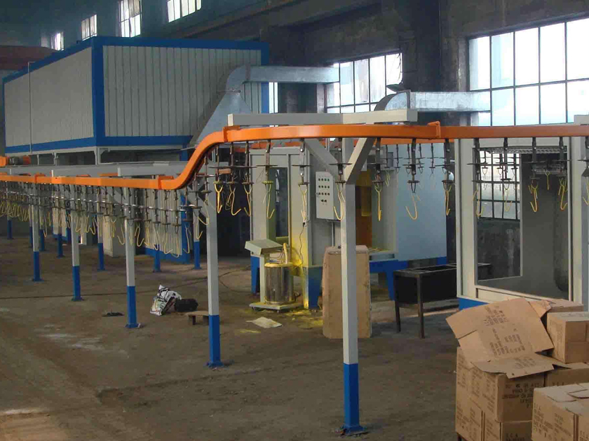 彩色不锈钢管镀色车间